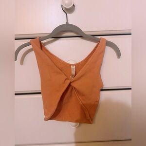 Orange reversible tank